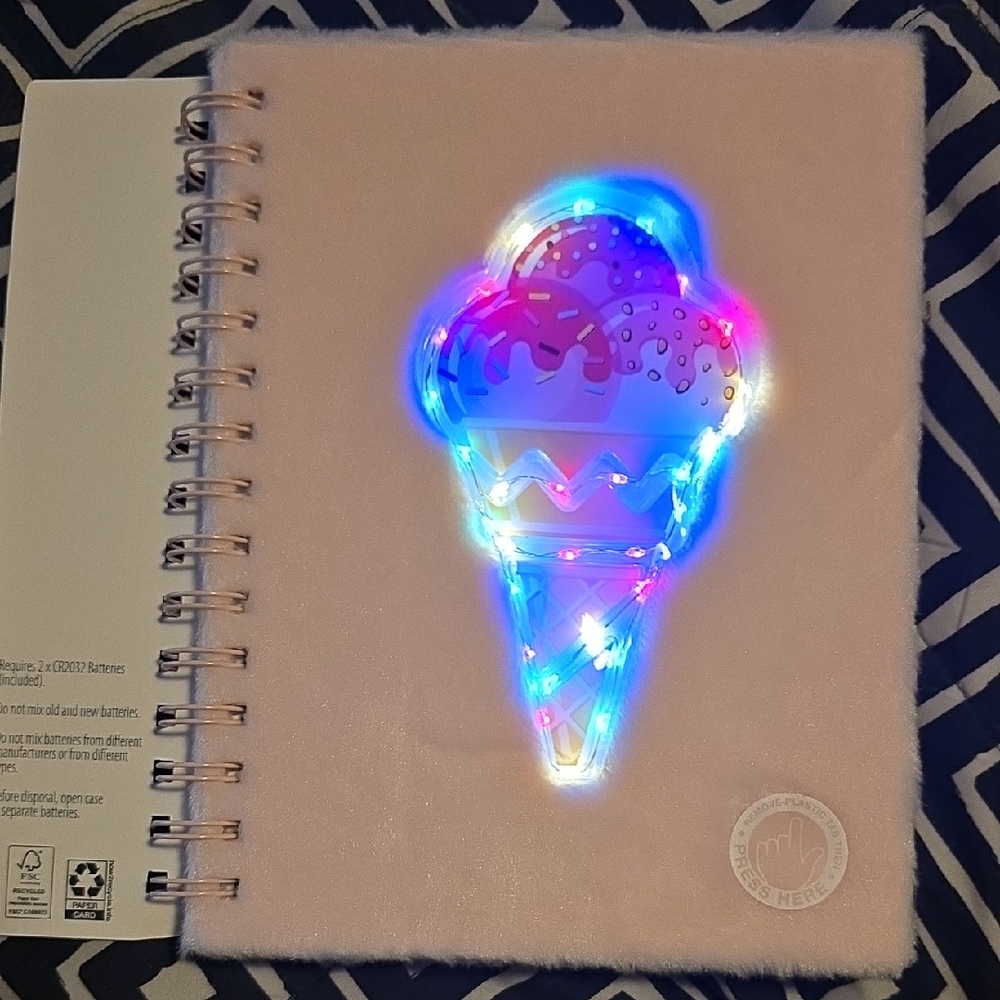 Pink Ice Cream Notebook - Picture 5 of 5